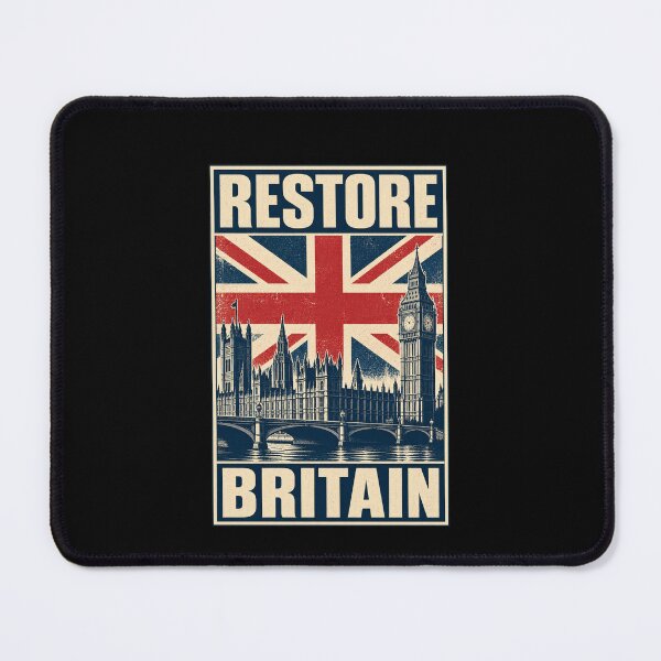 Item preview, Restore Britain – Westminster Union Jack Retro designed and sold by JesterKrewArt.