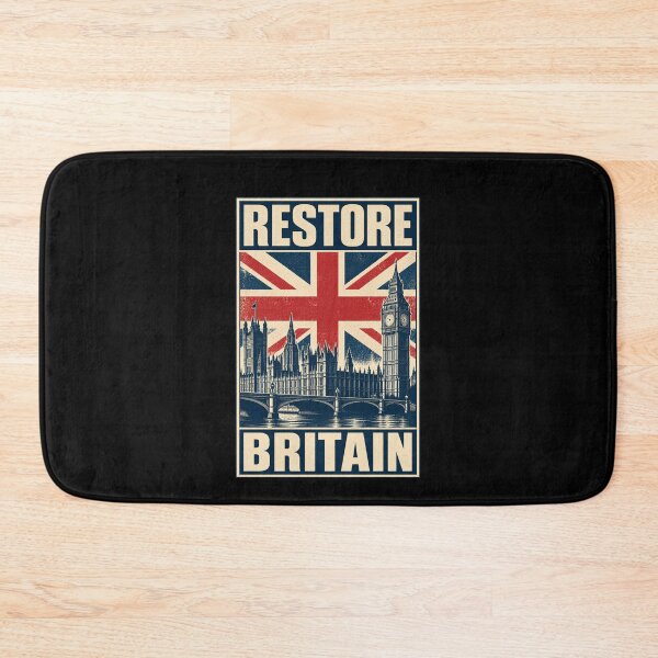 Item preview, Restore Britain – Westminster Union Jack Retro designed and sold by JesterKrewArt.