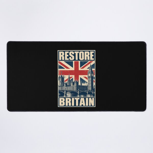Item preview, Restore Britain – Westminster Union Jack Retro designed and sold by JesterKrewArt.