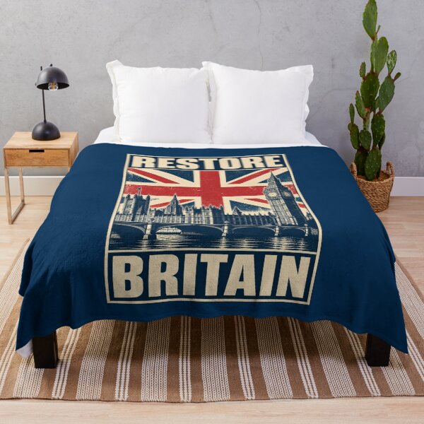 Item preview, Restore Britain – Westminster Union Jack Retro designed and sold by JesterKrewArt.