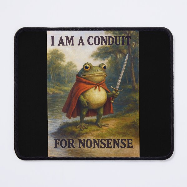 Item preview, Conduit for nonsense designed and sold by abby-thorns.