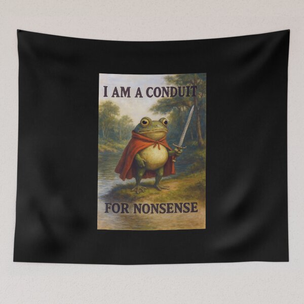 Item preview, Conduit for nonsense  designed and sold by abby-thorns.
