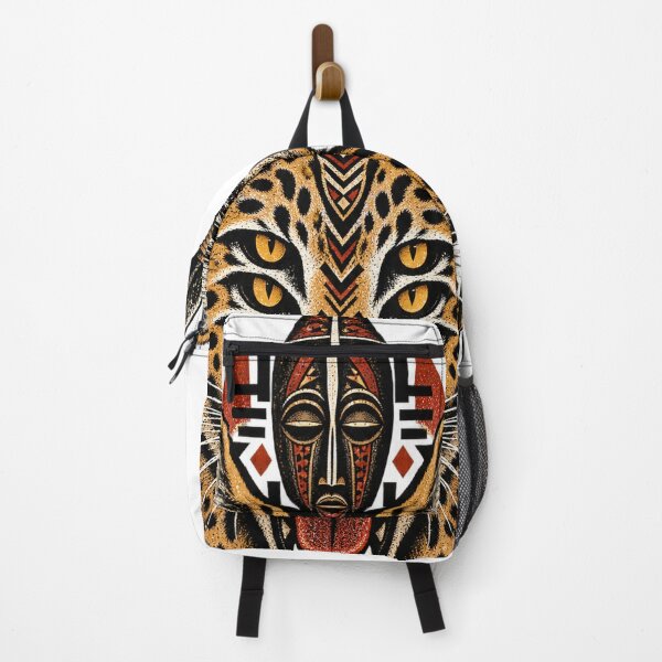 Item preview, Savannah Cat African Tribal Streetwear | Wild Cat Totem Graphic T-Shirt designed and sold by PurrStreet.