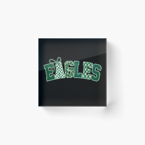 Item preview, Eagles Green Coquette Bow Football Sports Fans Team Spirit designed and sold by RockTheFeal.