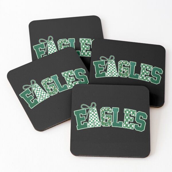 Item preview, Eagles Green Coquette Bow Football Sports Fans Team Spirit designed and sold by RockTheFeal.