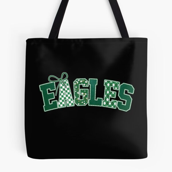 Item preview, Eagles Green Coquette Bow Football Sports Fans Team Spirit designed and sold by RockTheFeal.