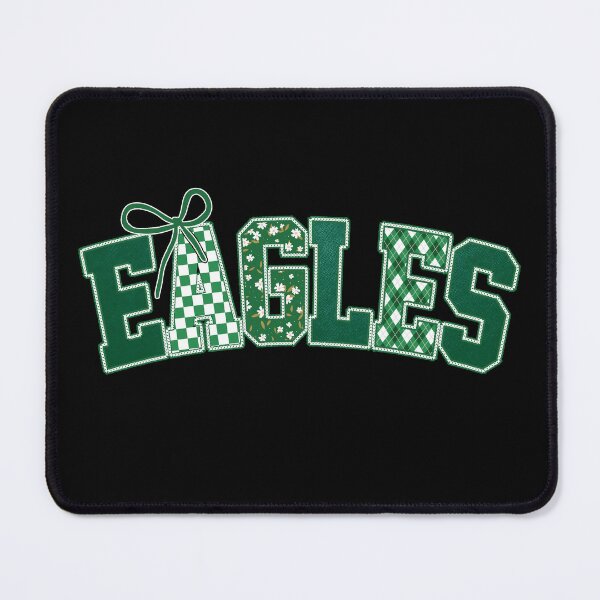 Item preview, Eagles Green Coquette Bow Football Sports Fans Team Spirit designed and sold by RockTheFeal.