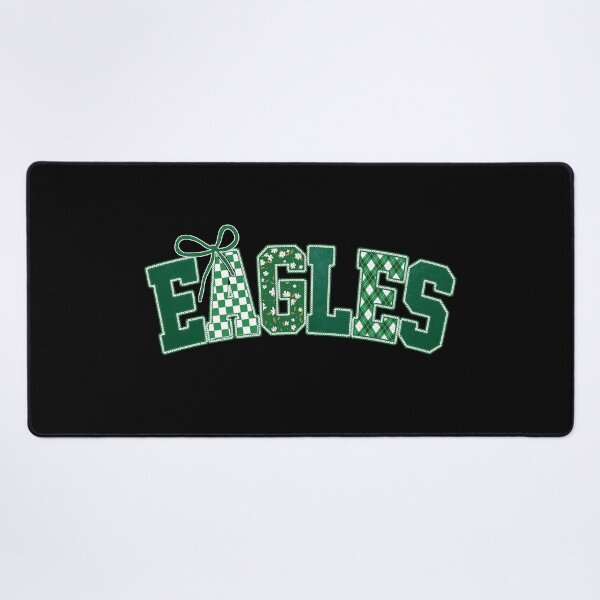 Item preview, Eagles Green Coquette Bow Football Sports Fans Team Spirit designed and sold by RockTheFeal.