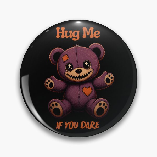 Item preview, Hug Me If You Dare Spooky Cute Halloween Bear designed and sold by T-version.