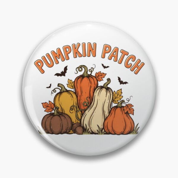 Item preview, Retro Pumpkin Patch 1970s – Vintage Halloween Harvest Design designed and sold by Artxotic Studio.