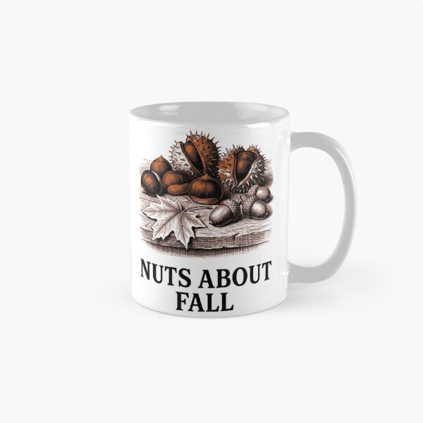 Item preview, Nuts About Fall Chestnuts Acorns Autumn designed and sold by FGprints.