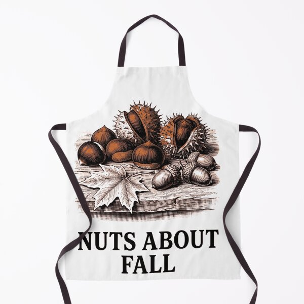 Item preview, Nuts About Fall Chestnuts Acorns Autumn designed and sold by FGprints.