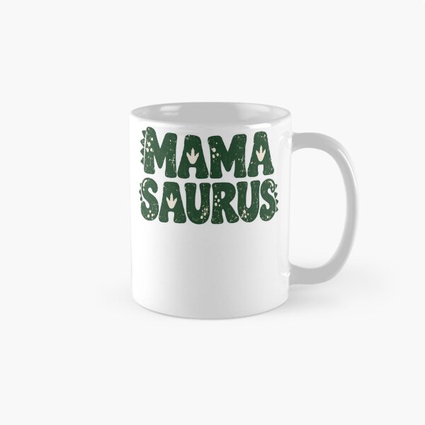 Item preview, Mamasaurus Vintage Green Dinosaur Mom designed and sold by Artbyrome.