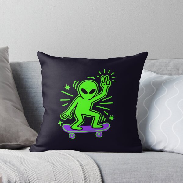 Item preview, Alien Skateboard - Street Art designed and sold by Wander X Design.