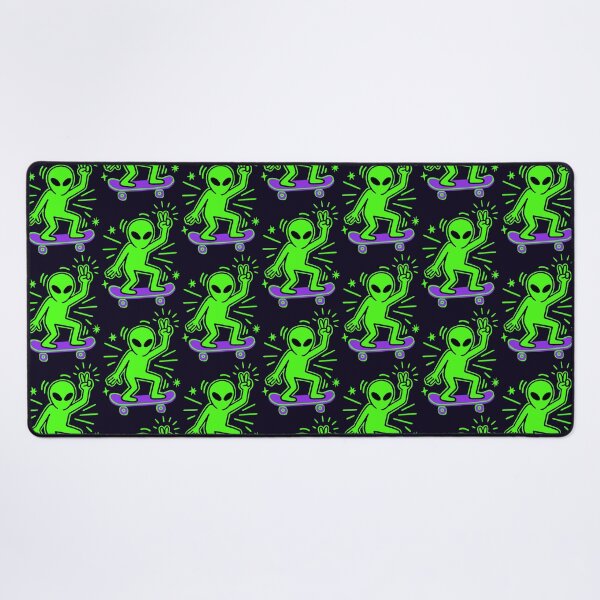 Item preview, Alien Skateboard - Street Art designed and sold by Wander X Design.