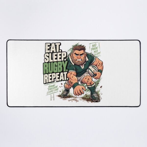 Item preview, Funny Rugby Player Sports Design designed and sold by timiparkerart.