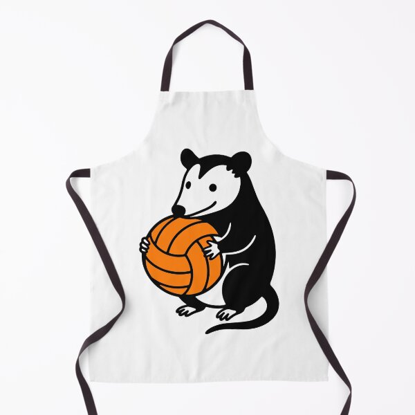 Item preview, Opossum with a volleyball designed and sold by Surprised Hen.