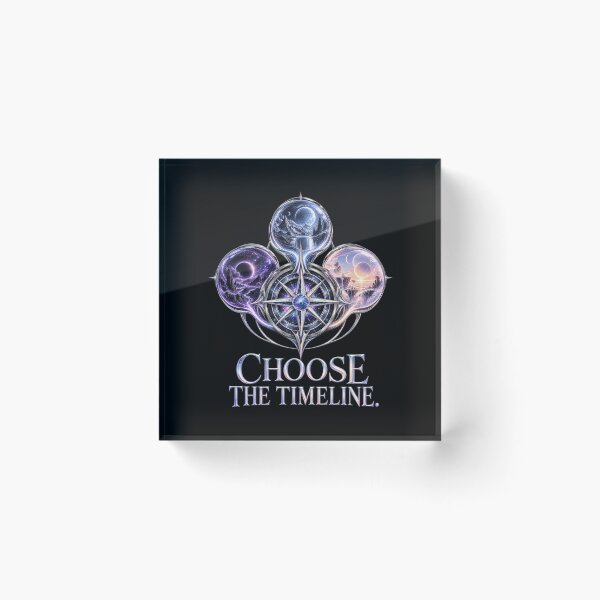 Item preview, Choose the Timeline – Celestial Compass of Three Worlds designed and sold by Anyshca.