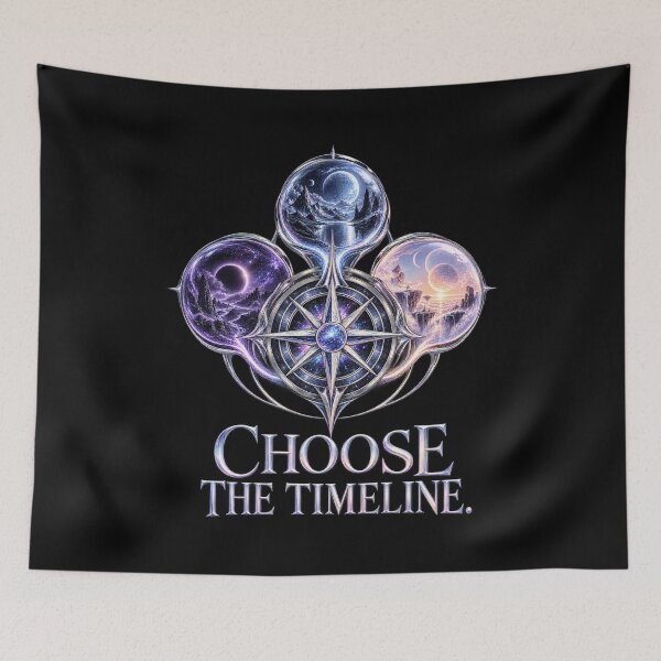 Item preview, Choose the Timeline – Celestial Compass of Three Worlds designed and sold by Anyshca.