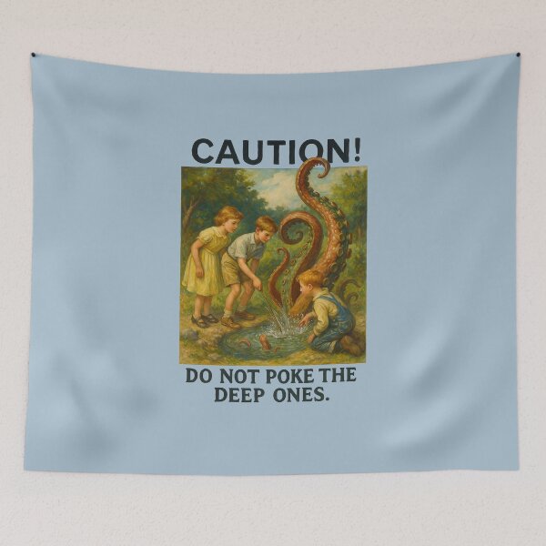 Item preview, Caution! do not poke the deep ones. designed and sold by abby-thorns.