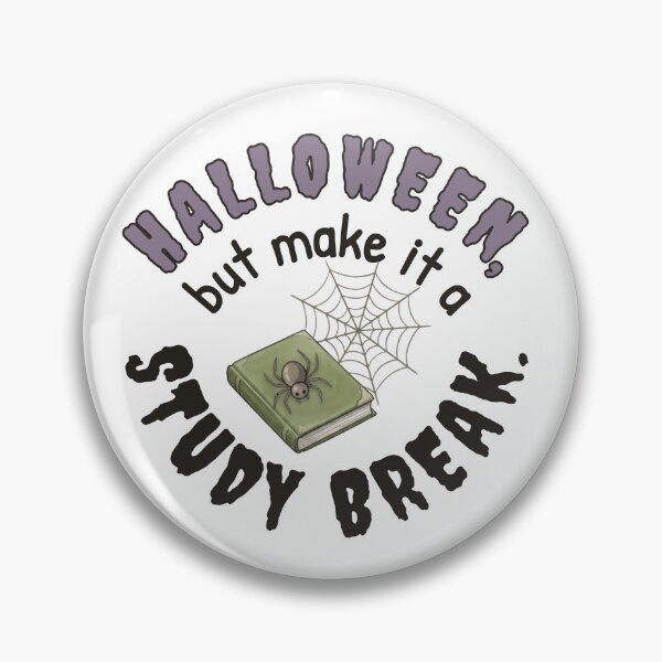Item preview, Halloween, But Make It a Study Break designed and sold by ChernotytskaArt.