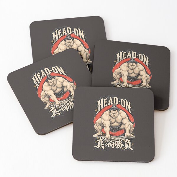 Item preview, Head\-On Sumo — Makkou Shoubu 真っ向勝負 Japanese Vintage Wrestling Art designed and sold by Locker39.