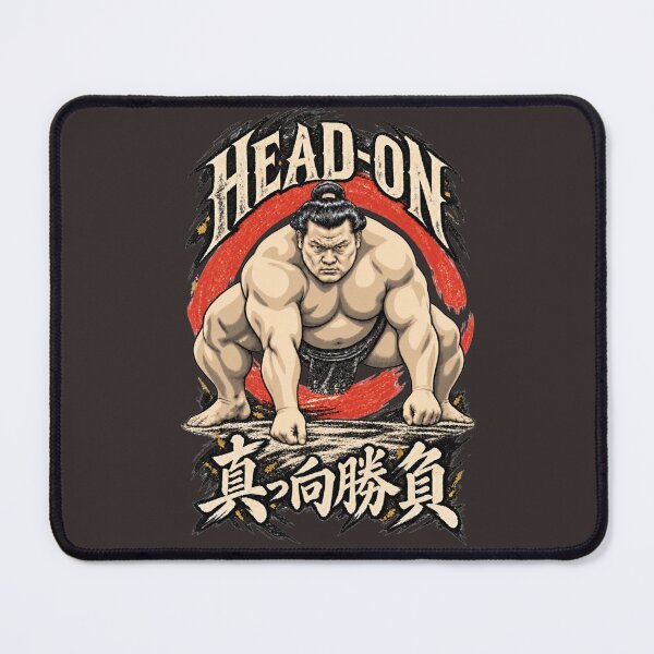 Item preview, Head\-On Sumo — Makkou Shoubu 真っ向勝負 Japanese Vintage Wrestling Art designed and sold by Locker39.