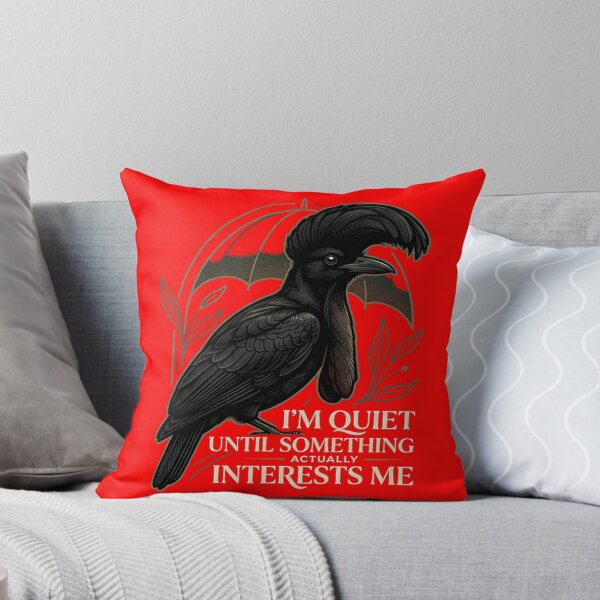 Item preview, Amazonian Umbrellabird - I'm Quiet Until Something Actually Interests Me designed and sold by Max Store.