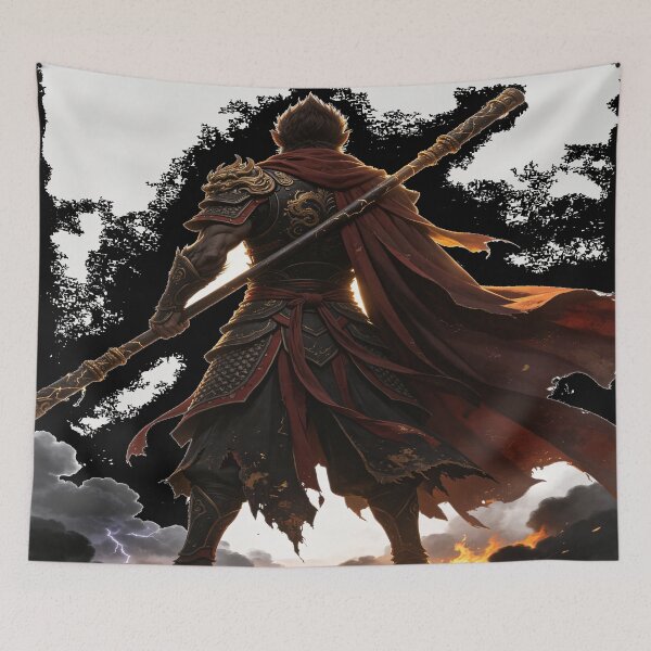 Item preview, Sun Wukong Back View Hero Cape designed and sold by DigArtis.