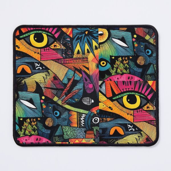 Item preview, Trippy Psychedelic Abstract All Seeing Eye Pattern Graphic designed and sold by GrimNest.