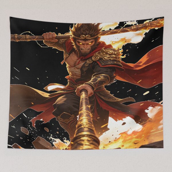 Item preview, Perspective Strike Sun Wukong Fire Warrior designed and sold by DigArtis.