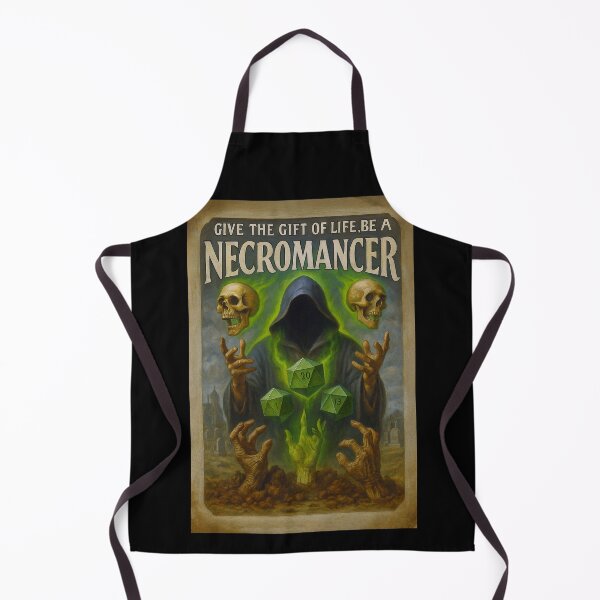 Item preview, Become a Necromancer – Give the Gift of Life designed and sold by abby-thorns.