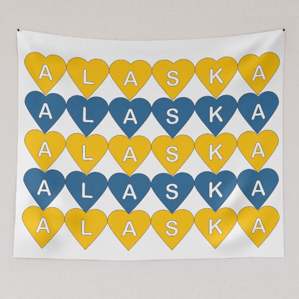 Item preview, Alaska Souvenir Cute State Pride and Travel Design designed and sold by ValeriesGallery.