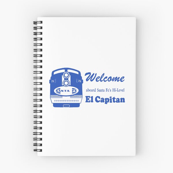 Item preview, Welcome aboard the El Capitan in Blue-White designed and sold by Trains-and-Rail.