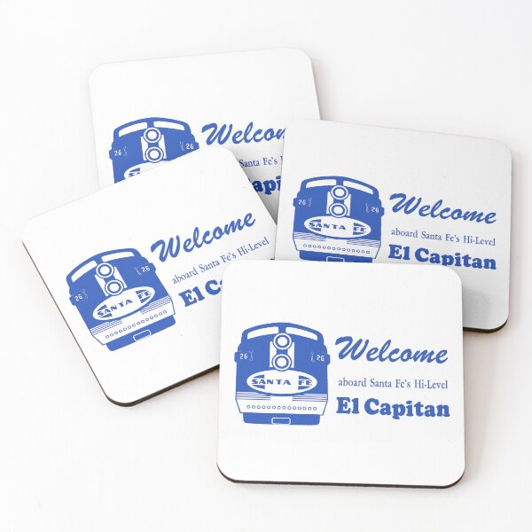 Item preview, Welcome aboard the El Capitan in Blue-White designed and sold by Trains-and-Rail.