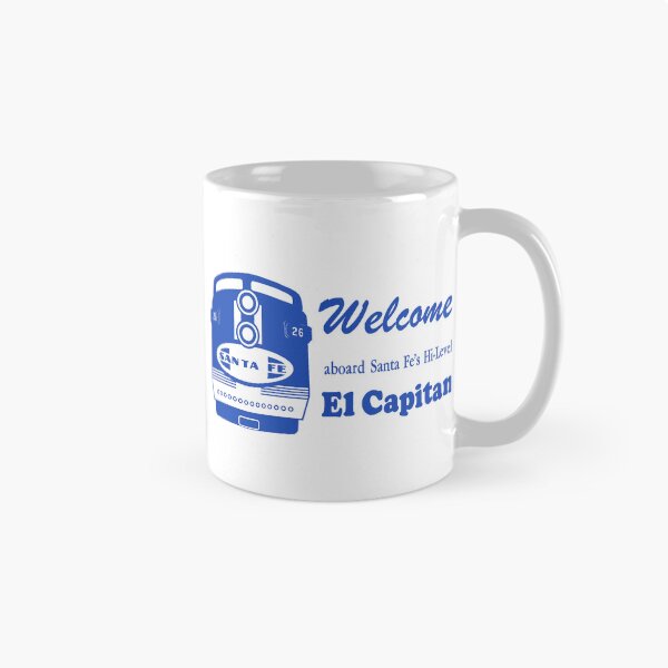 Item preview, Welcome aboard the El Capitan in Blue-White designed and sold by Trains-and-Rail.