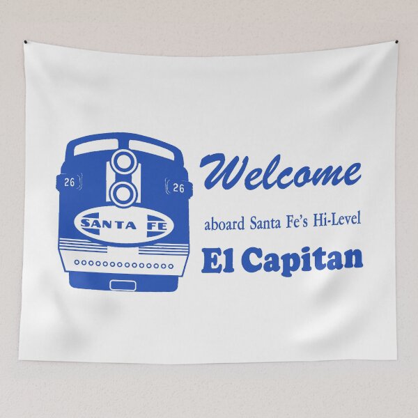 Item preview, Welcome aboard the El Capitan in Blue-White designed and sold by Trains-and-Rail.