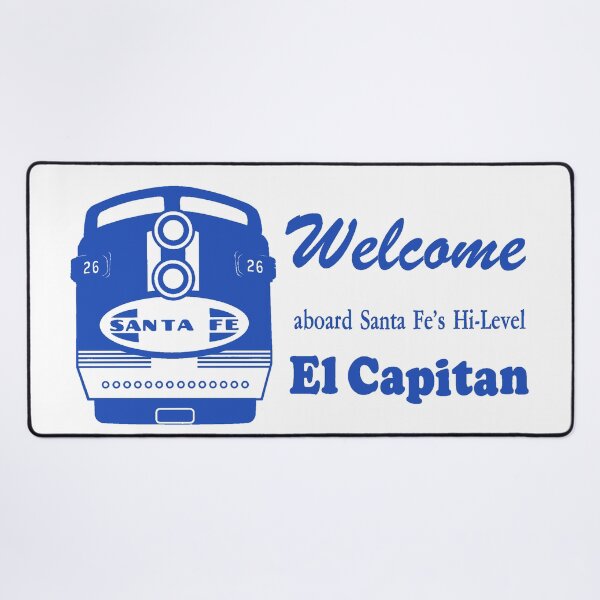 Item preview, Welcome aboard the El Capitan in Blue-White designed and sold by Trains-and-Rail.