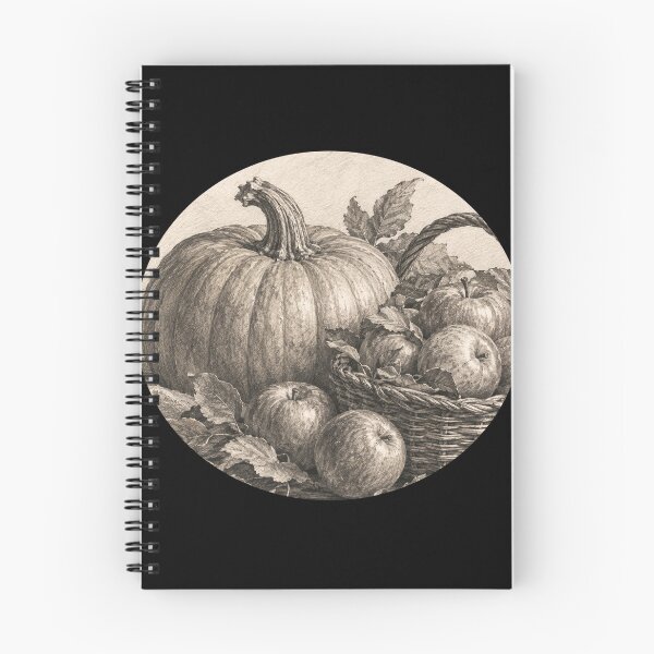 Item preview, Vintage Autumn Still Life with Pumpkin and Apples designed and sold by HeartofDesigns.
