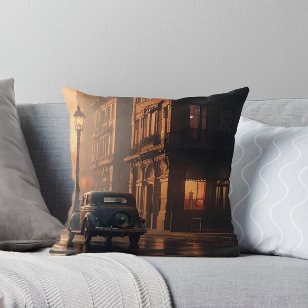 Item preview, Vintage European City Golden Hour designed and sold by Jo Art.