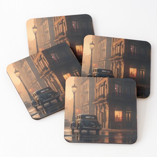 Item preview, Vintage European City Golden Hour designed and sold by Jo Art.