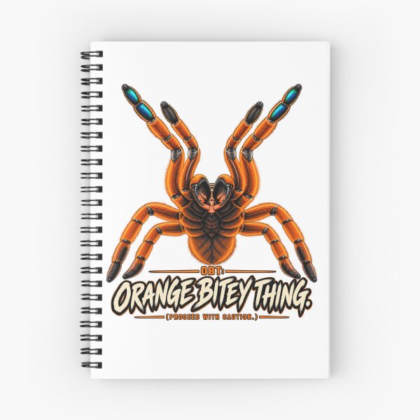 Item preview, OBT Orange Bitey Thing – Orange Baboon Tarantula designed and sold by threadandfangs.
