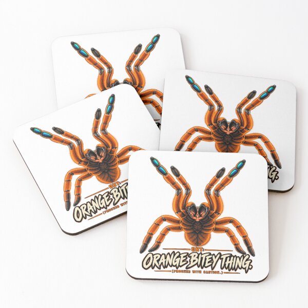 Item preview, OBT Orange Bitey Thing – Orange Baboon Tarantula designed and sold by threadandfangs.