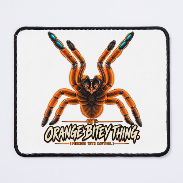Item preview, OBT Orange Bitey Thing – Orange Baboon Tarantula designed and sold by threadandfangs.