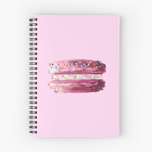 Item preview, Pink French Macaron Cookie With Colorful Sprinkles designed and sold by Em0Zombie.