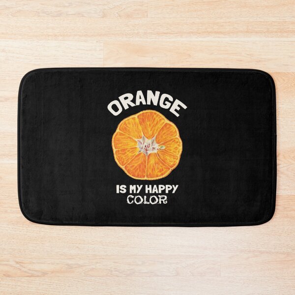 Item preview, Orange is my happy color designed and sold by KewaleeTee.