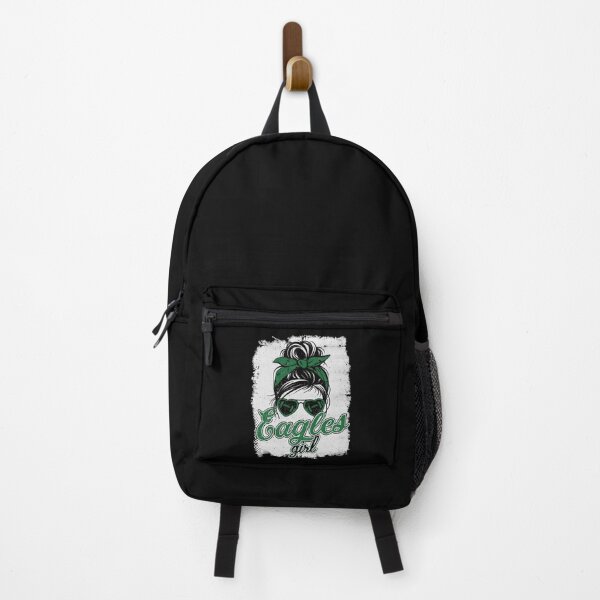 Item preview, Vintage Eagles Girl Messy Bun Distressed Football Sports Team Spirit designed and sold by RockTheFeal.