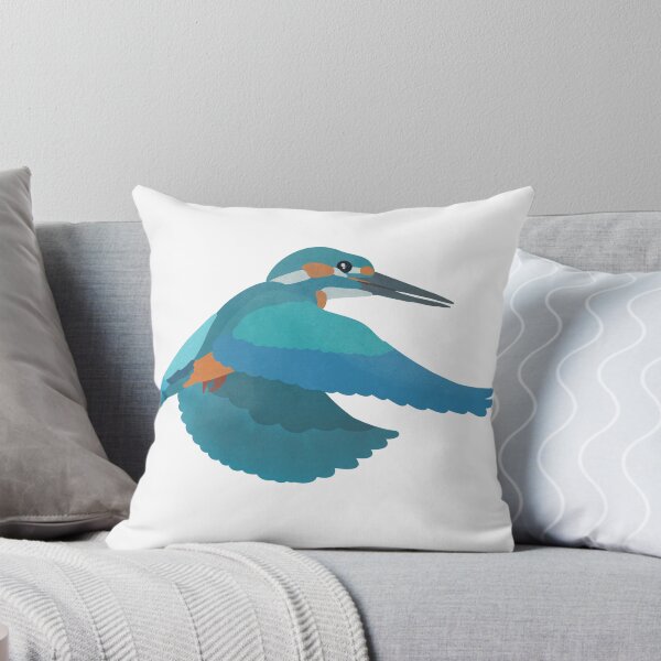 Item preview, Flying Kingfisher Illustration designed and sold by FandomizedRose.