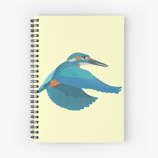 Item preview, Flying Kingfisher Illustration designed and sold by FandomizedRose.