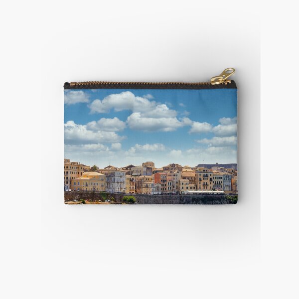 Item preview, Panoramic View of Corfu Old Town Waterfront and Venetian Architecture in Greece designed and sold by goceris.